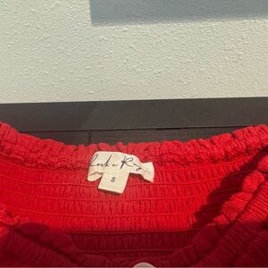 Rock n Rags Red Ruffle Skirt!